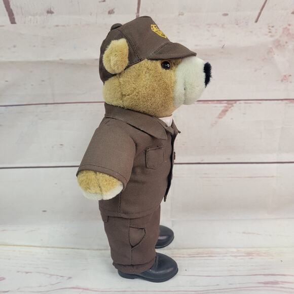 Vintage 1994 UPS Patriot Teddy Bear Plush Letter Carrier 10 in - Picture 2 of 5